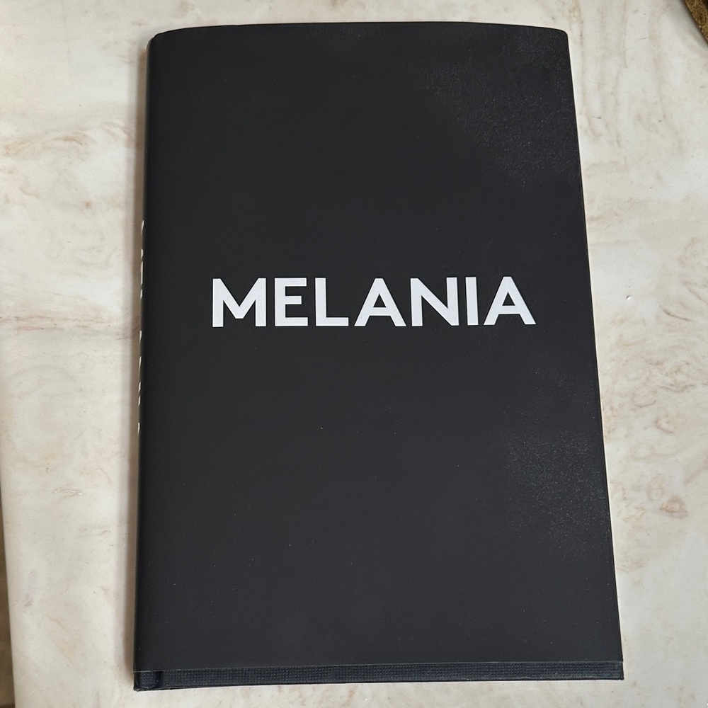Black MELANIA Book Cover